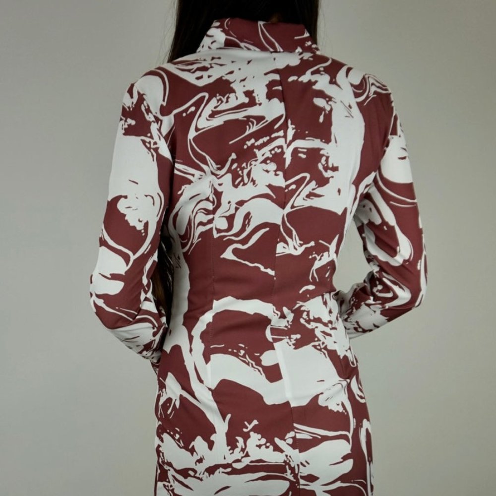 Abstract Midi Dress - Picture 8 of 8